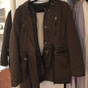 Army Green Winter Coat